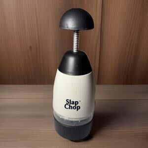 Original Slap Chop Kitchen Food Slicer Manual Chopper With Stainless Steel Bl...
